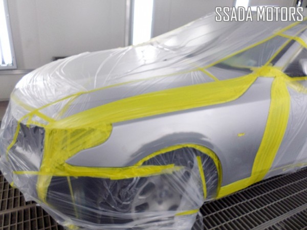 BMW530i_마스킹 도색.JPG