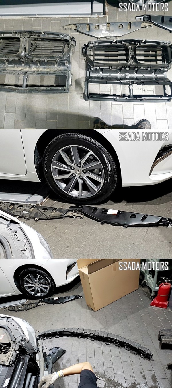 BMW525d_범퍼그릴_상판넬_범퍼에너지_교환.jpg
